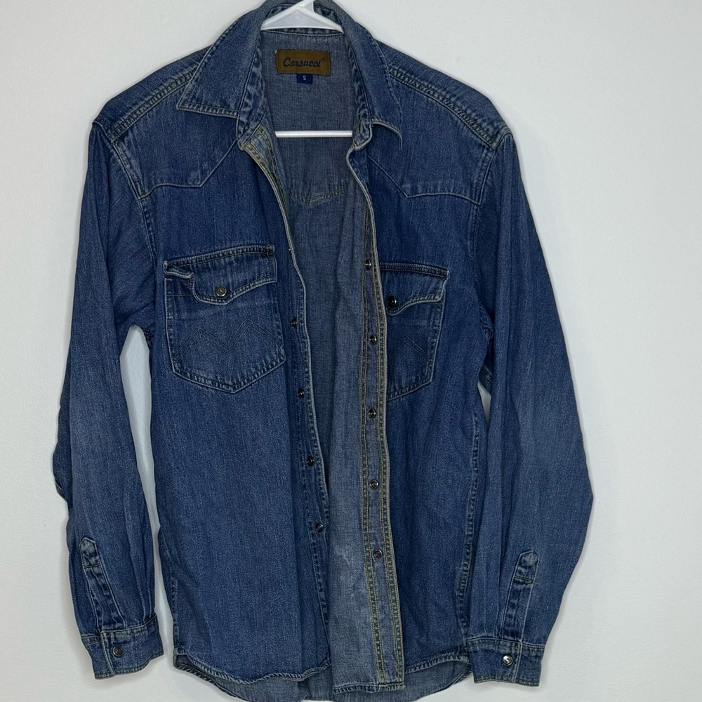 Crescent Dark Blue Denim Jacket